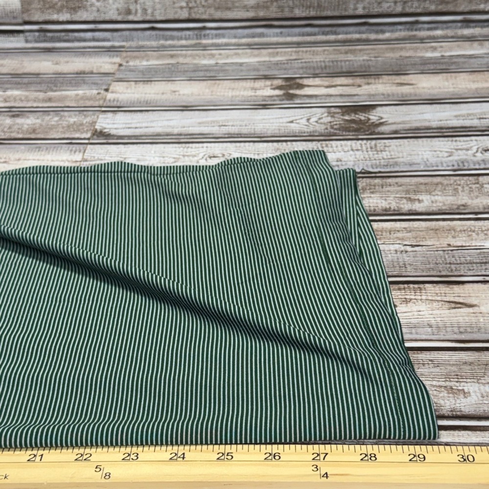 Under Armour Quarter Zip Pullover Mens XL Green Striped Minnesota Wild HeatGear - Picture 6 of 6